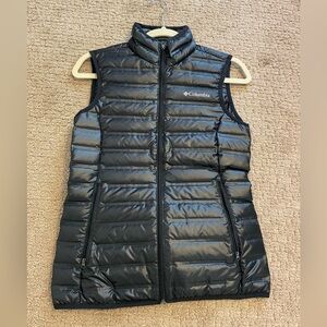 Columbia Midnight Black Quilted Vest